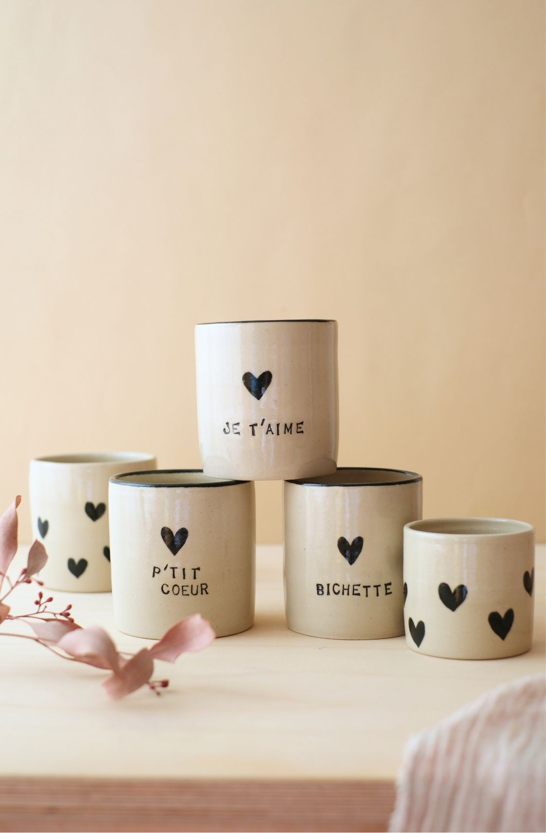 Tasses messagères
