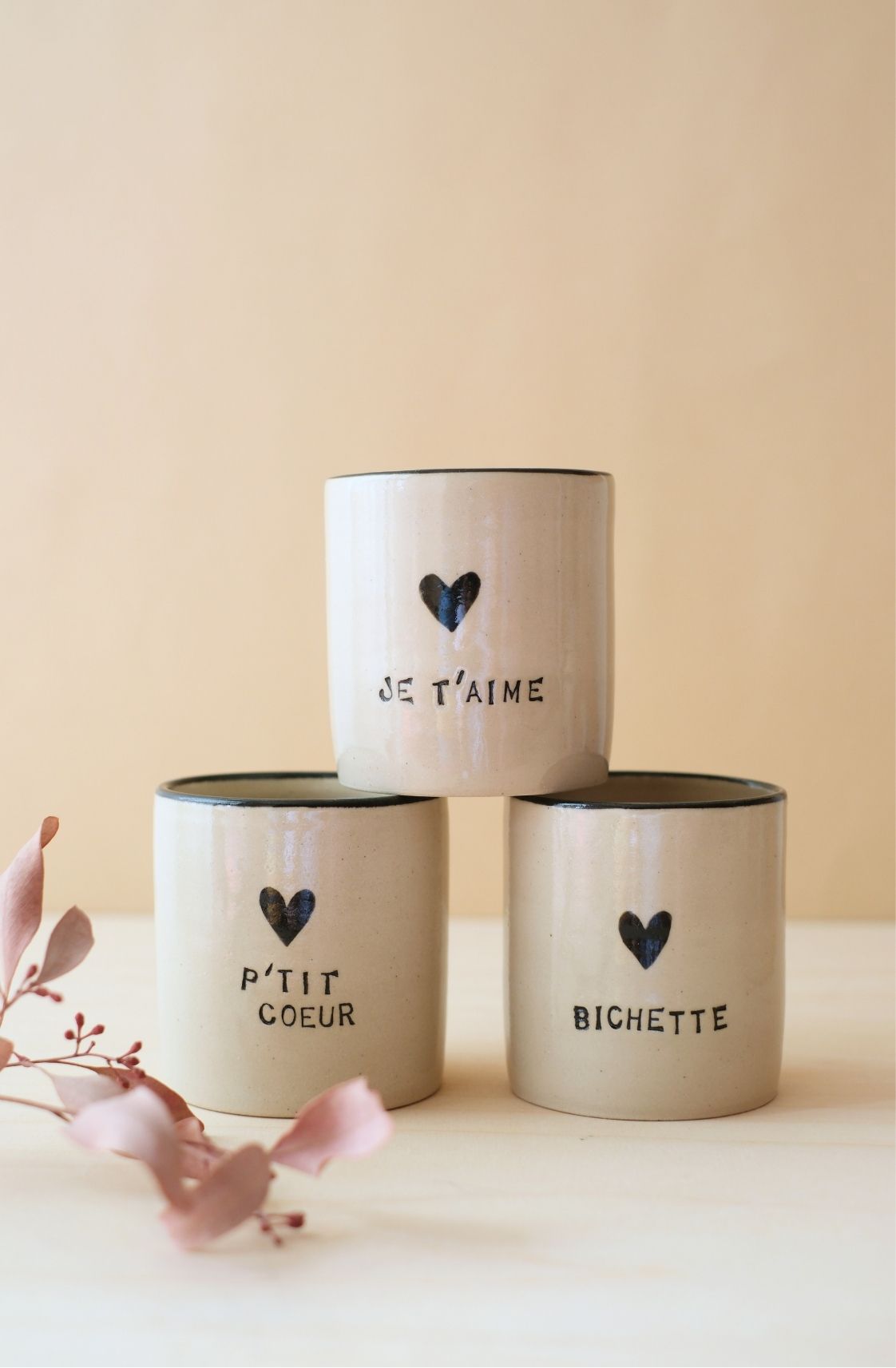 Tasses messagères