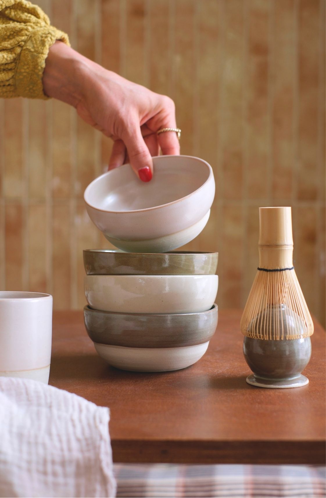 Bowls riz / miso / matcha